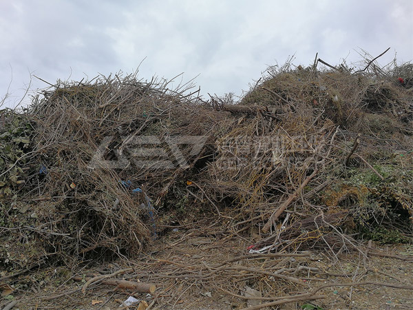 園林垃圾破碎處理設備，園林垃圾破碎工藝流程介紹