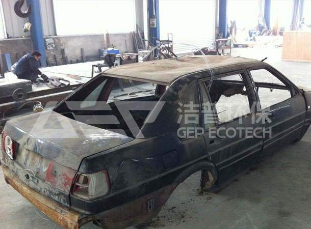 廢舊汽車撕碎機